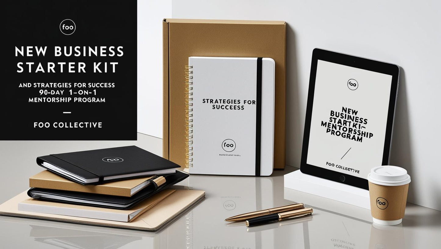Foo Collective - Biz Startup Kit & 90 Day - Strategies for Success - Private 1 on 1 Mentorship