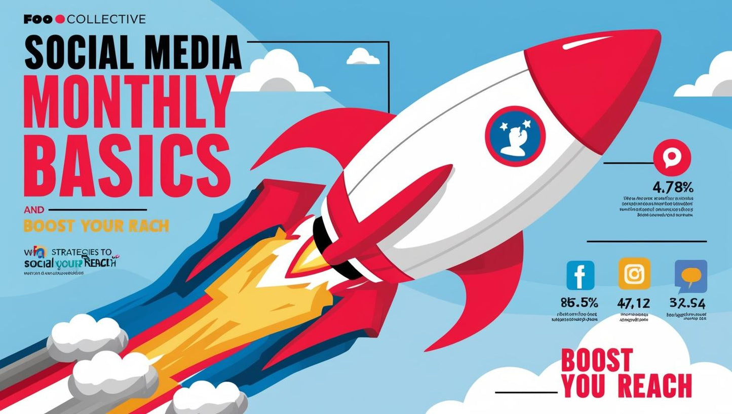 Social Media - Monthly Basics - Powered by Foo Collective