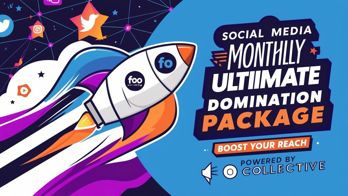 5️⃣ Social Media: Ultimate Domination: Powered by Foo Collective