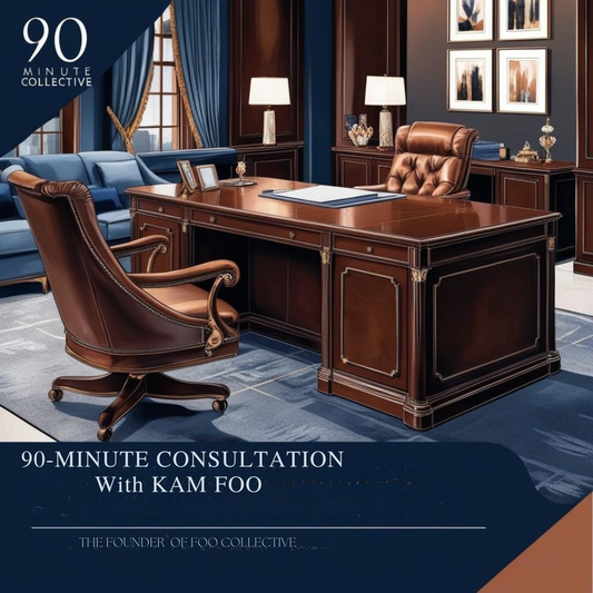 90-Minute Consultation with Kam Foo - Founder of Foo Collective – $1,750